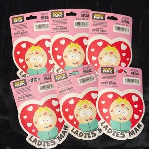 South Park ladies man butters decal sticker